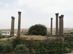 Ruin of an old Roman temple