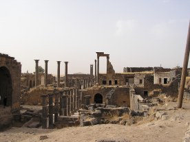 Old Roman city in Bosra